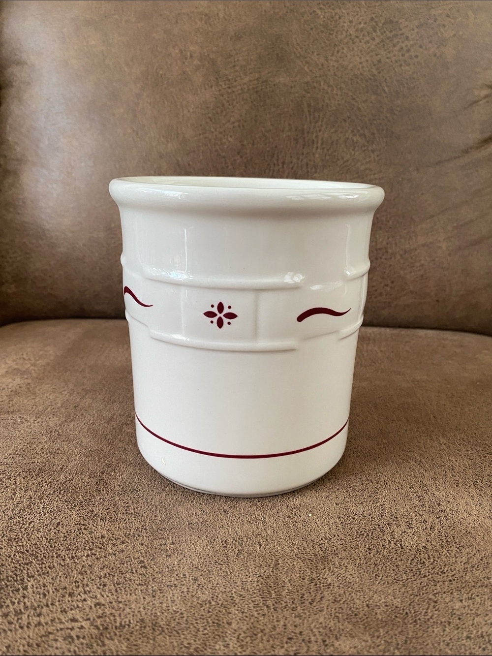 Longaberger Woven Traditions Utensil Crock